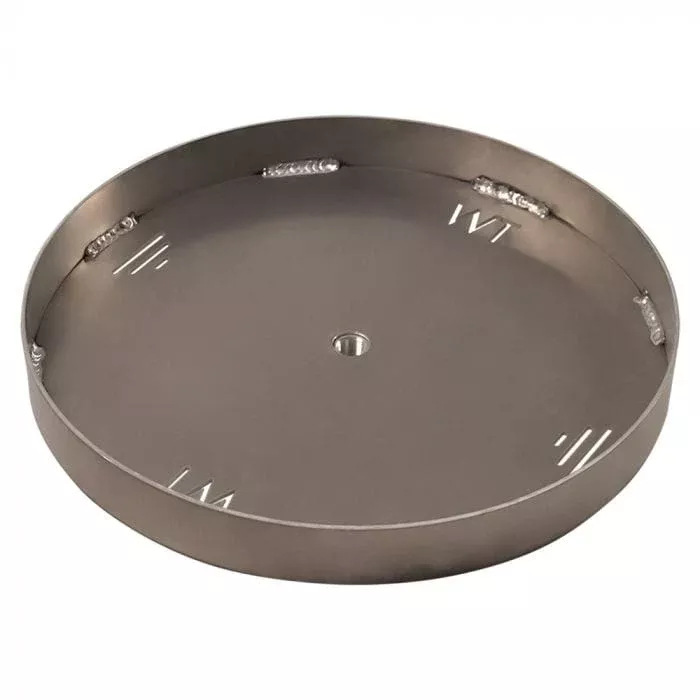 Warming Trends Circular 18-inch Aluminum Fire Pit Burner Pan ALPAN18C