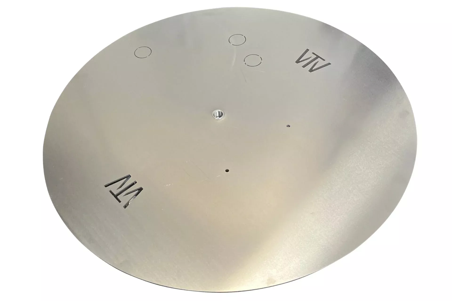 Warming Trends Circular 18-inch Aluminum Fire Pit Burner Plate ALPL18C