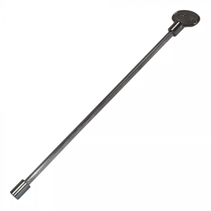 Warming Trends Polished Chrome 24-Inch Valve Key KEY24