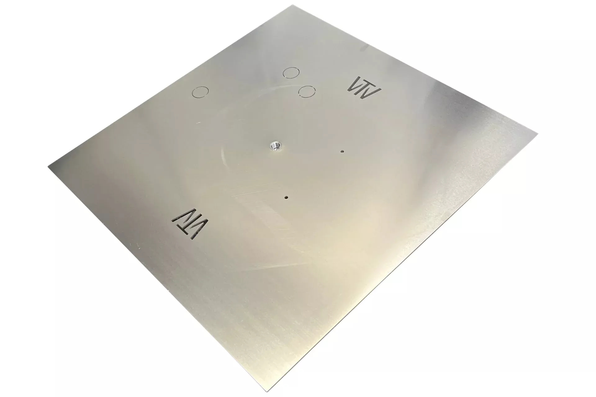 Warming Trends Square 30-inch Aluminum Fire Pit Burner Plate ALPL30S