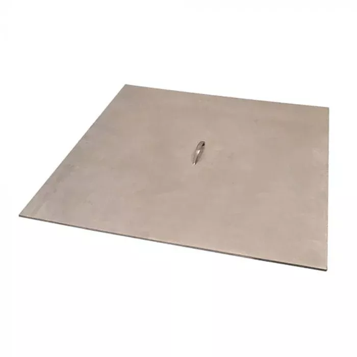 Warming Trends Square Aluminum 20-Inch Fire Pit Cover FPC20S