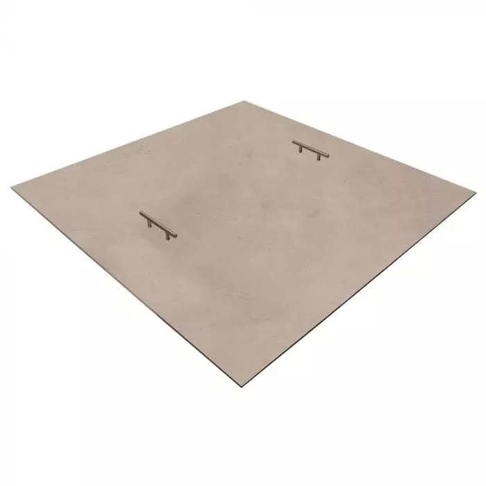 Warming Trends Square Aluminum 38-Inch Fire Pit Cover FPC38S