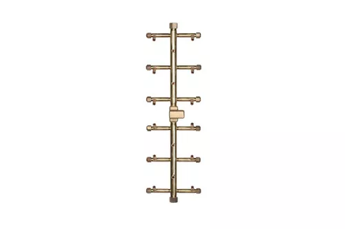 Warming Trends Tree-Style 23-Inch Crossfire Brass Burner