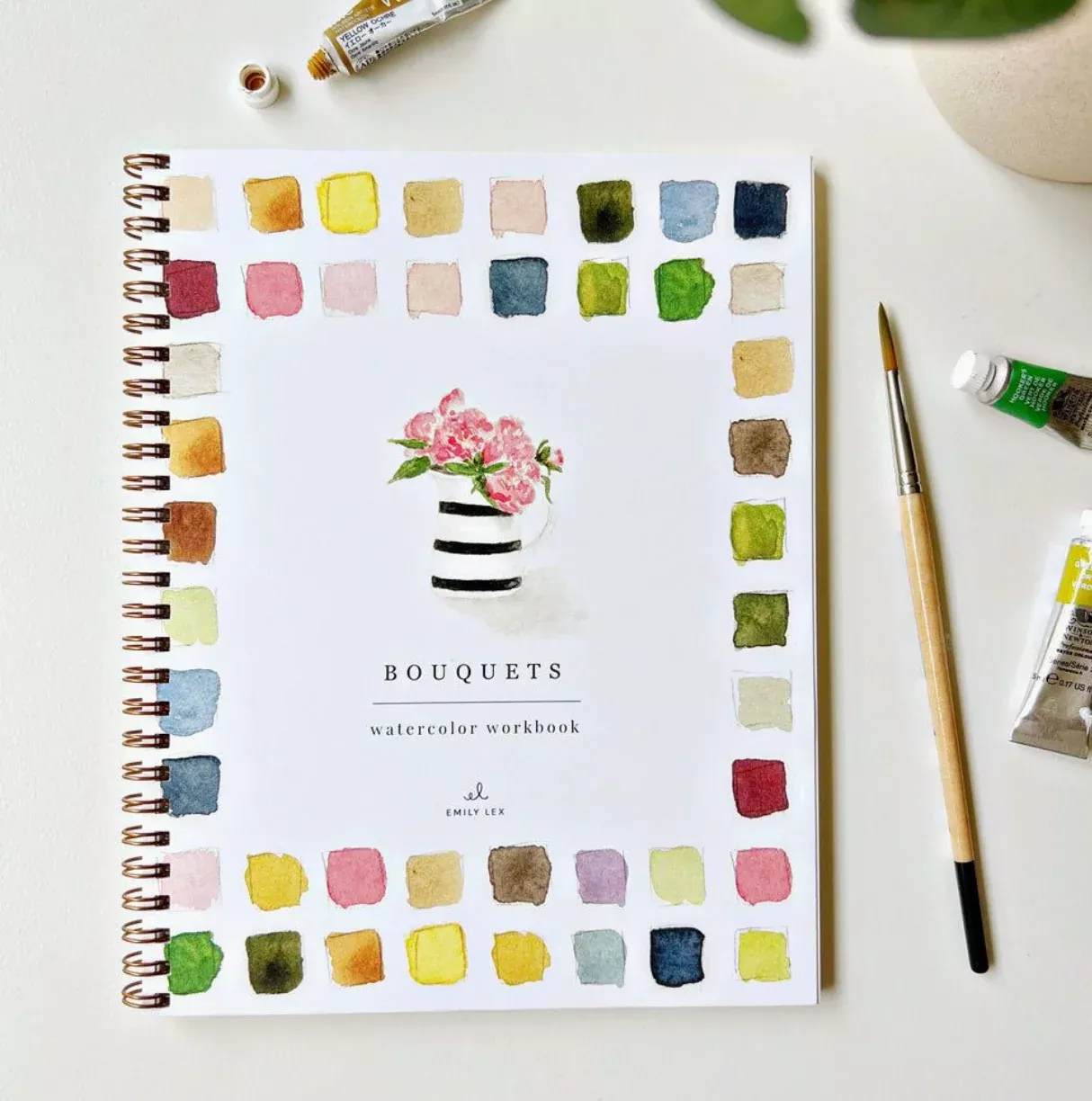 Watercolors Workbook - Bouquets
