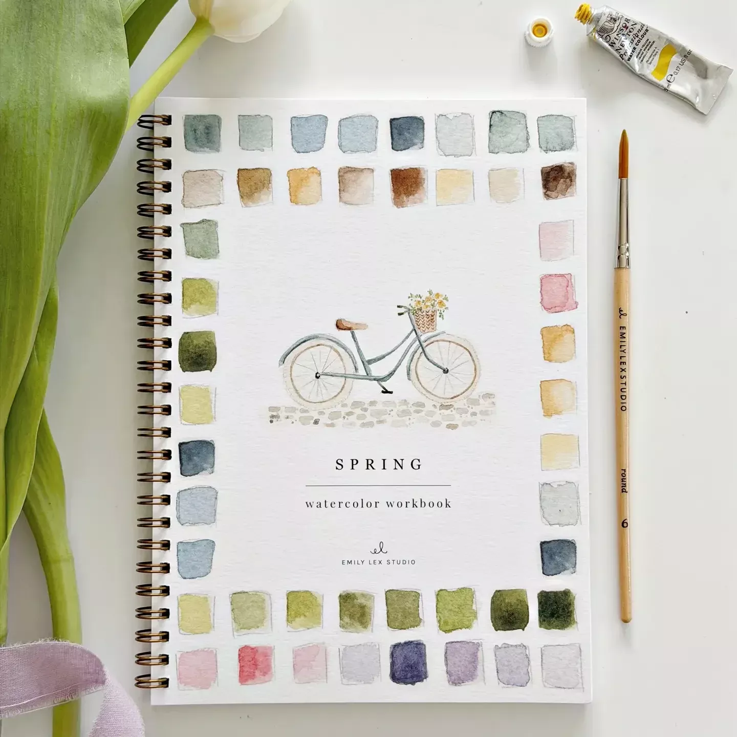 Watercolors Workbook - Spring