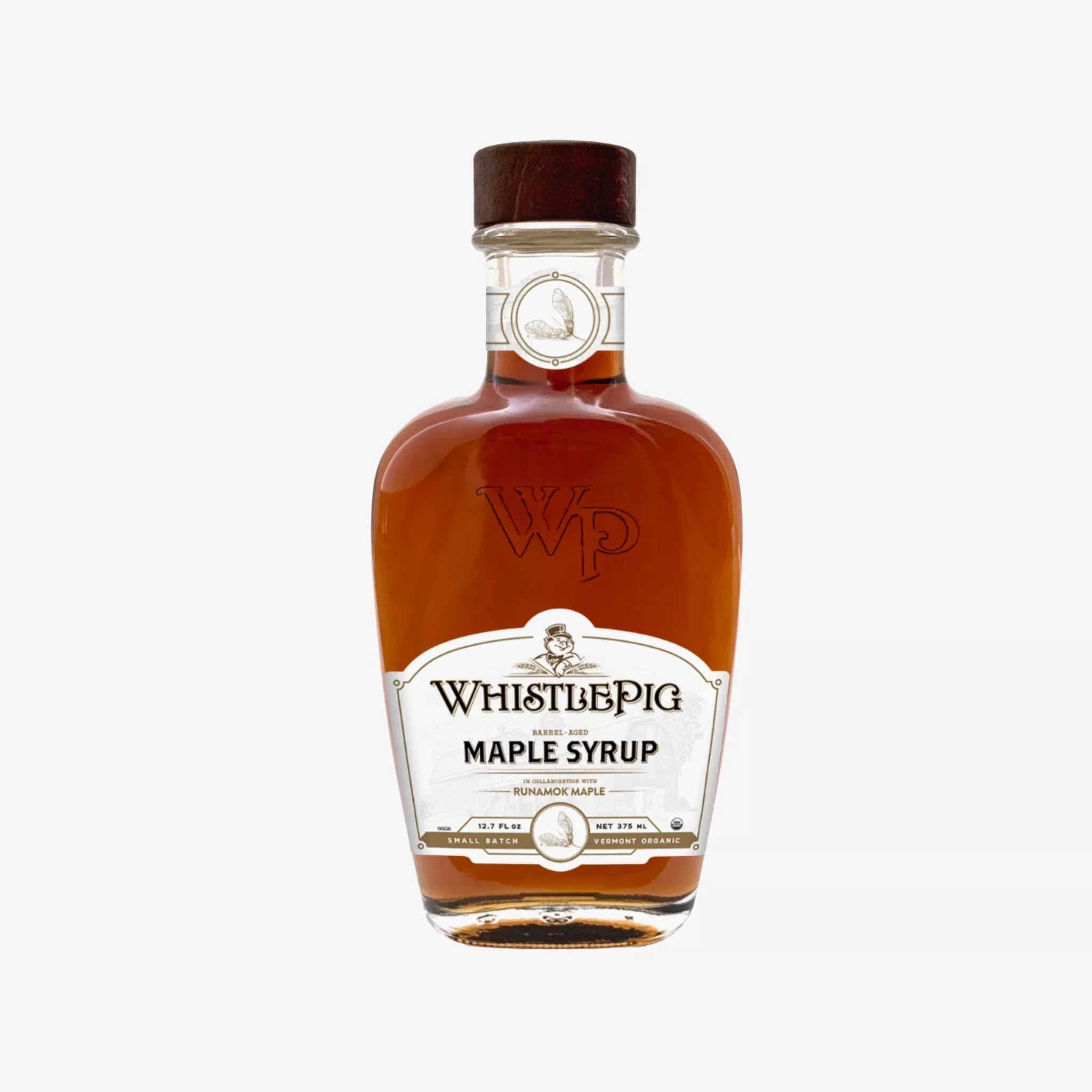 Whistle Pig Rye Whiskey Barrel-Aged Maple Syrup