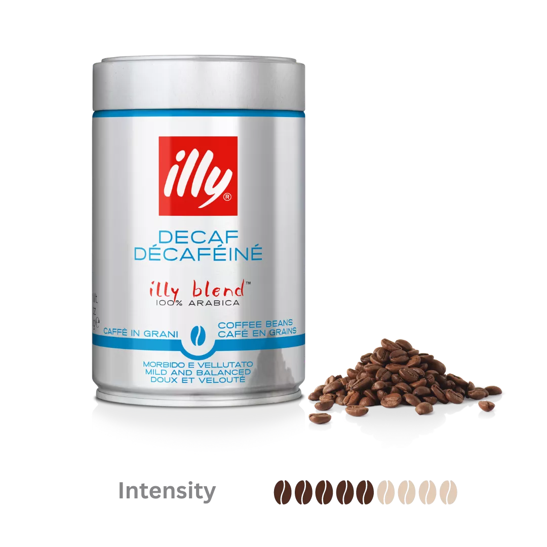 Whole Bean Decaffeinated Classico Coffee 250g – Medium Roast