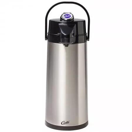 Wilbur Curtis 2.2L ThermoPro Lever Handle Stainless Steel Glass Lined Carafe