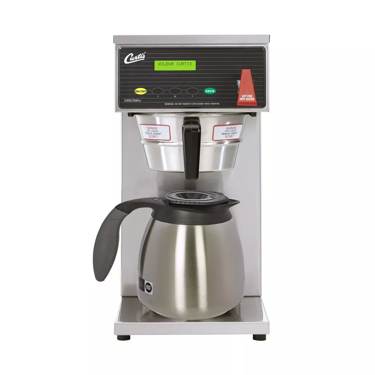 Wilbur Curtis (D60GT52A032) Thermal Decanter Single Low Profile Dual Voltage Thermal Brewer