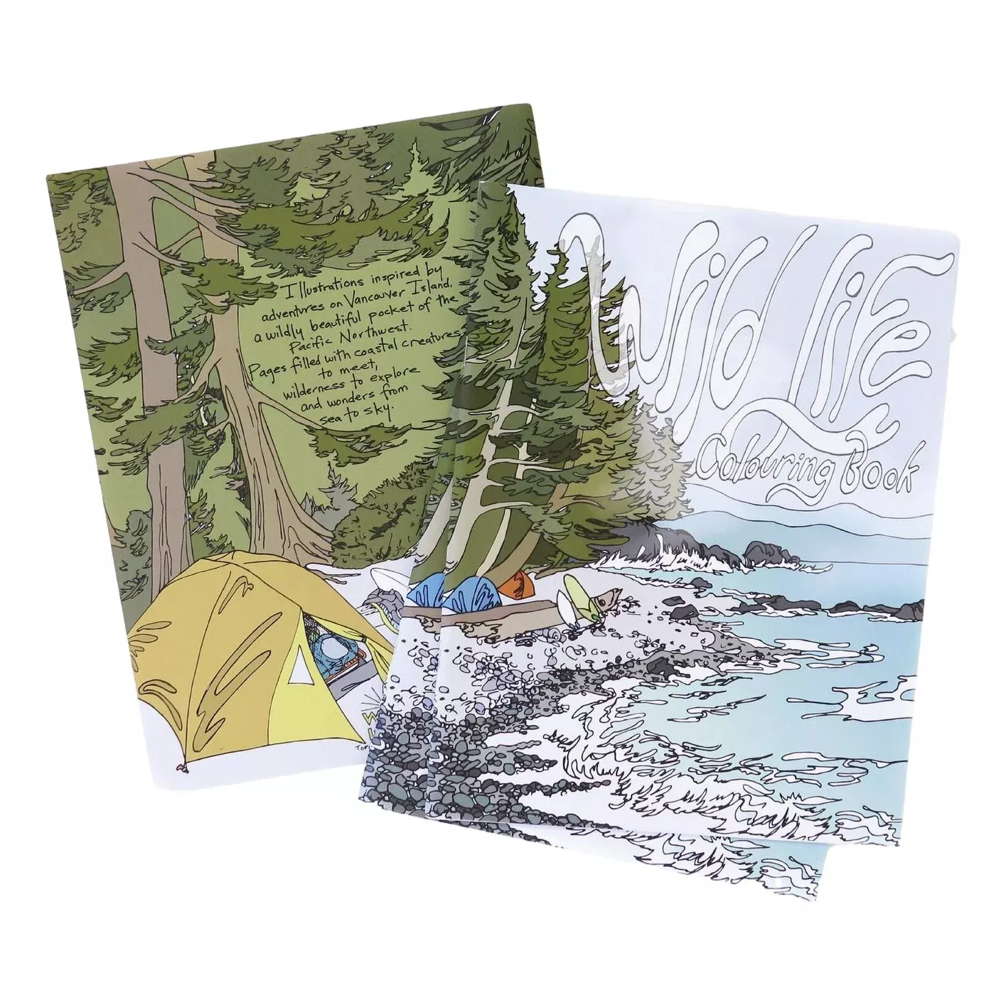Wild Life Colouring Book