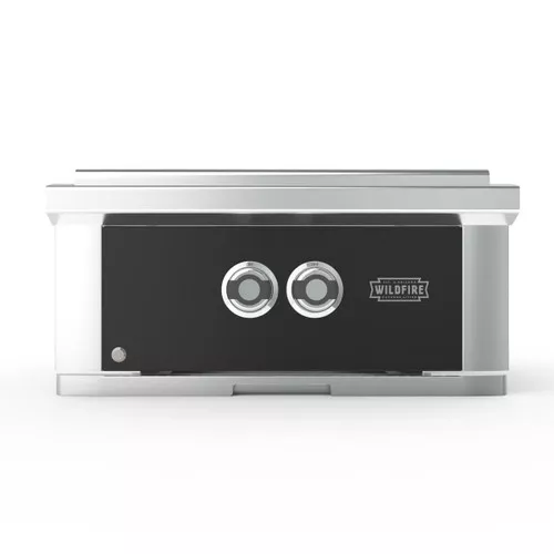 Wildfire Ranch Pro Black Stainless Steel Gas Power Burner