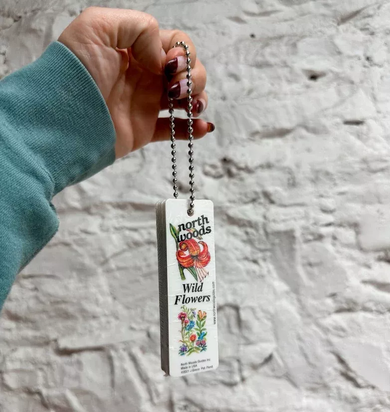 Wildflower Guide Keychain