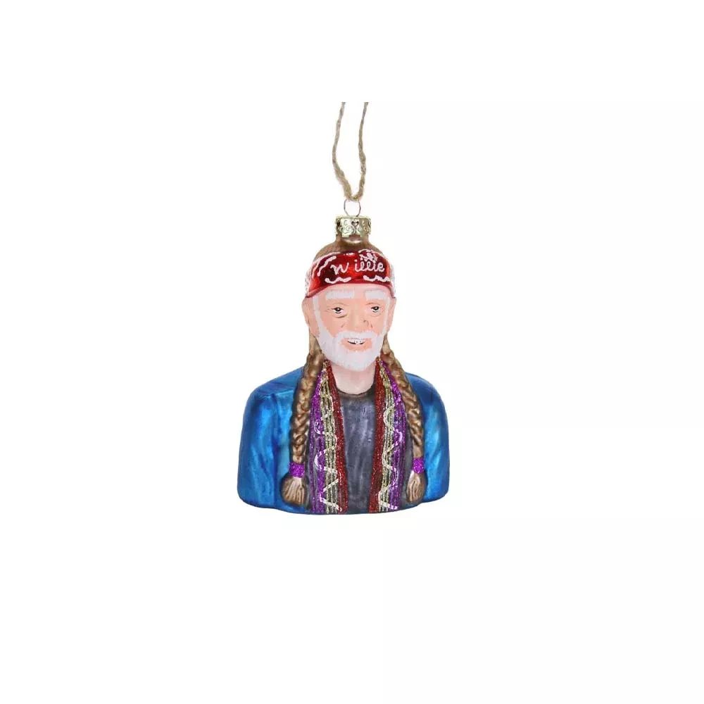 Willie Nelson Ornament
