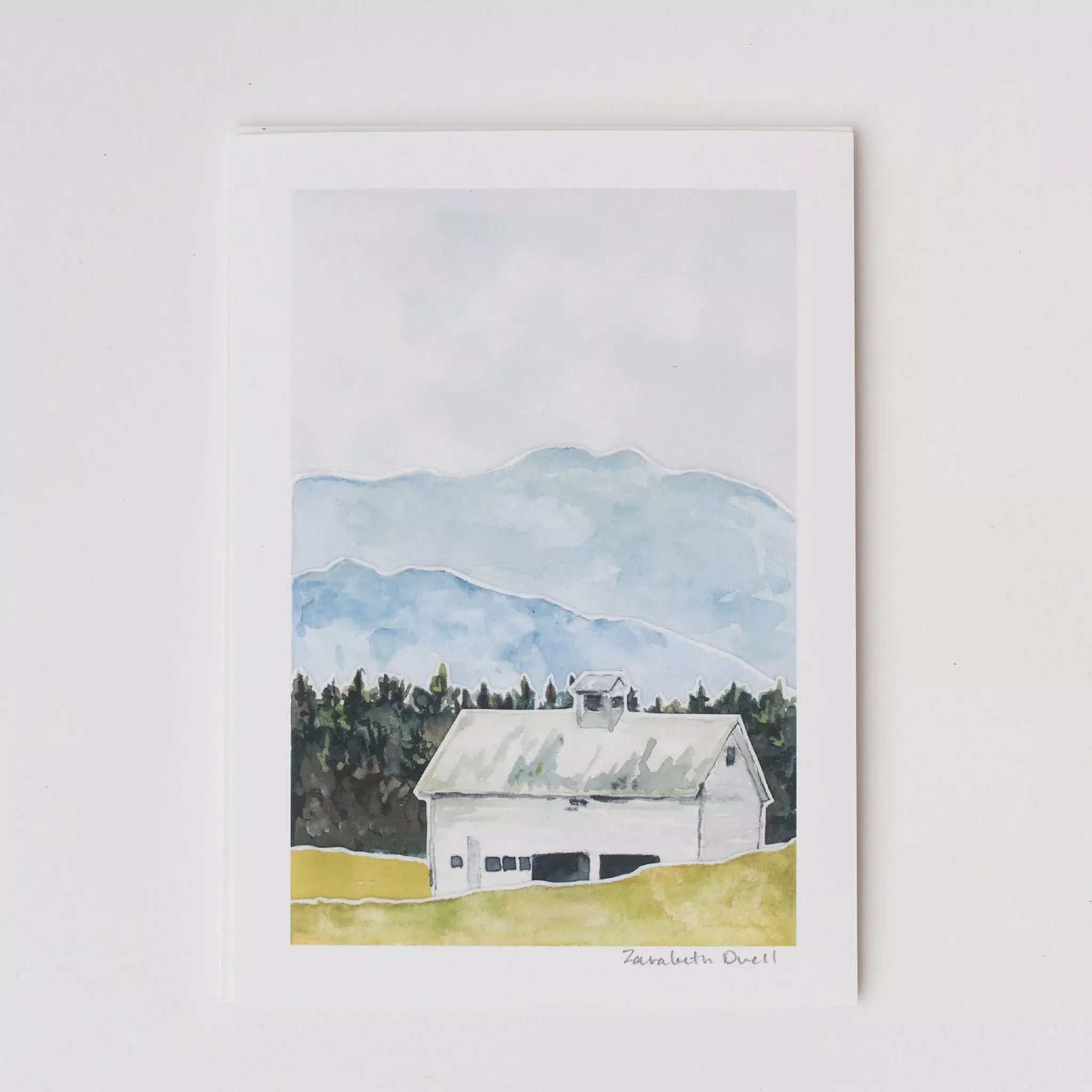 Winter on the Hill 5 x 7 Print