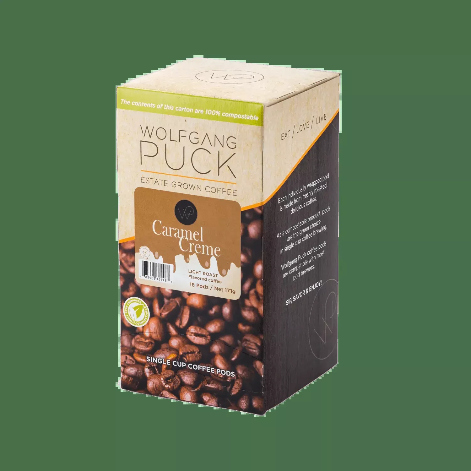 Wolfgang Puck Caramel Cr√me Pods