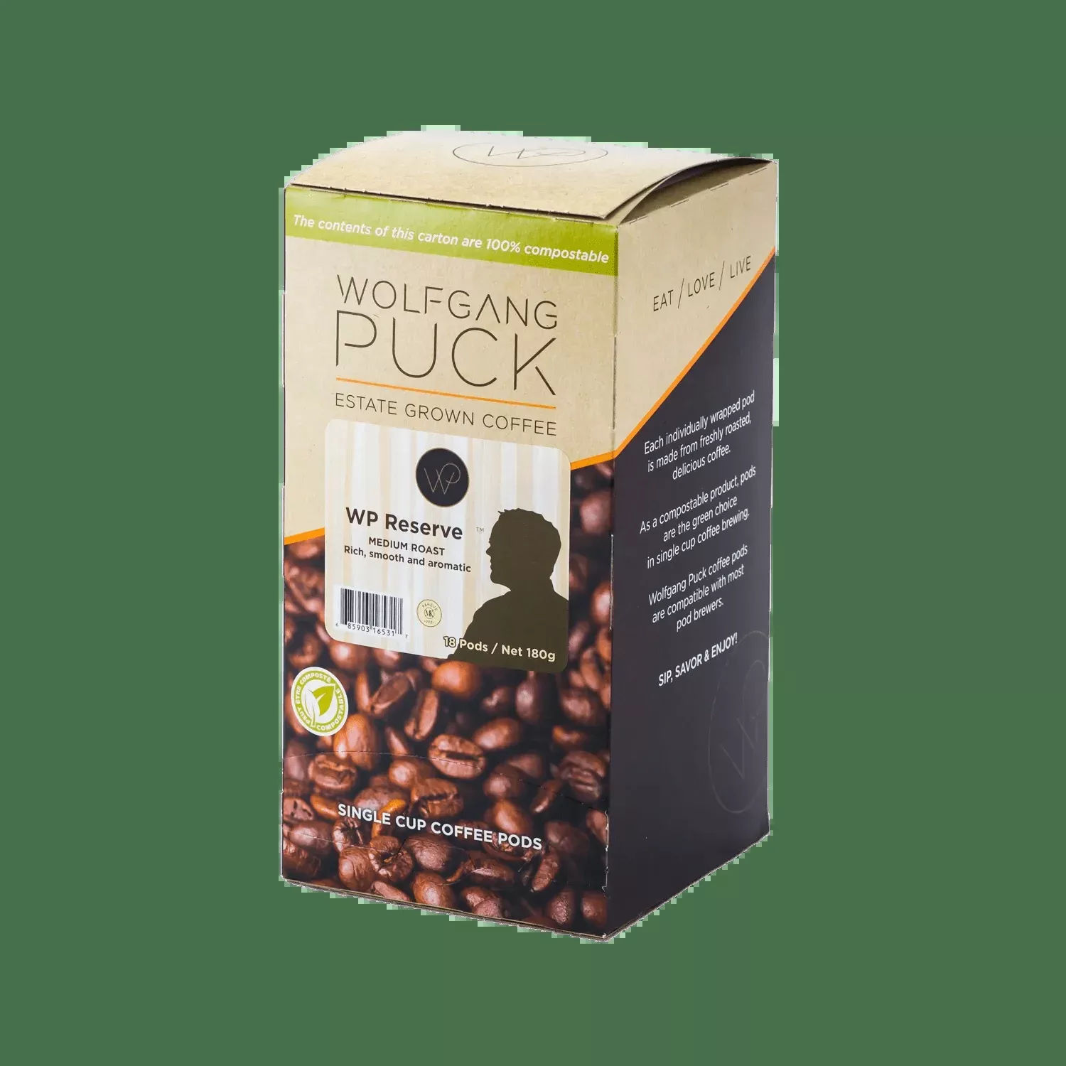 Wolfgang Puck Chef’s Reserve Colombian Pods