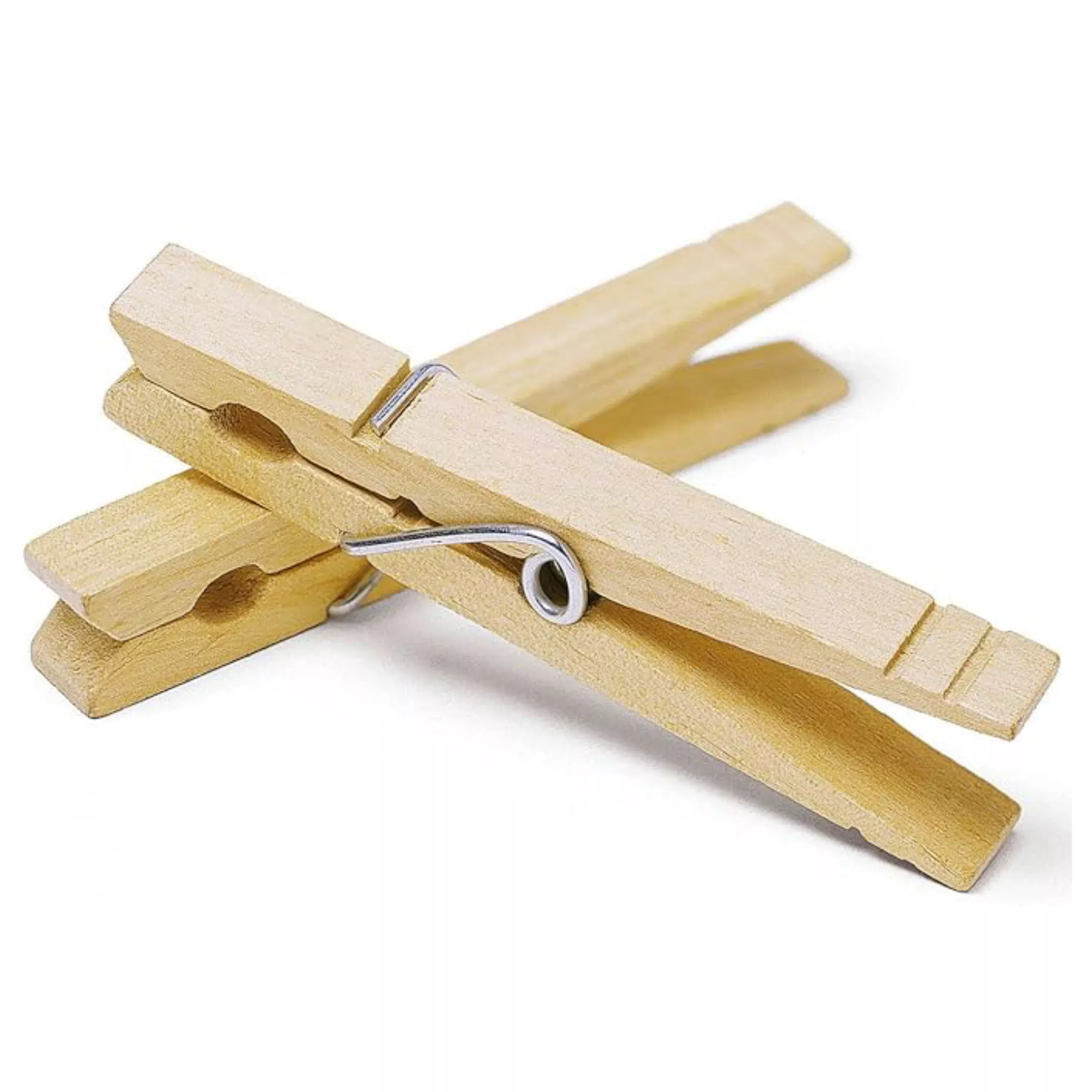 Wood Clothes Pins – Pack of 50