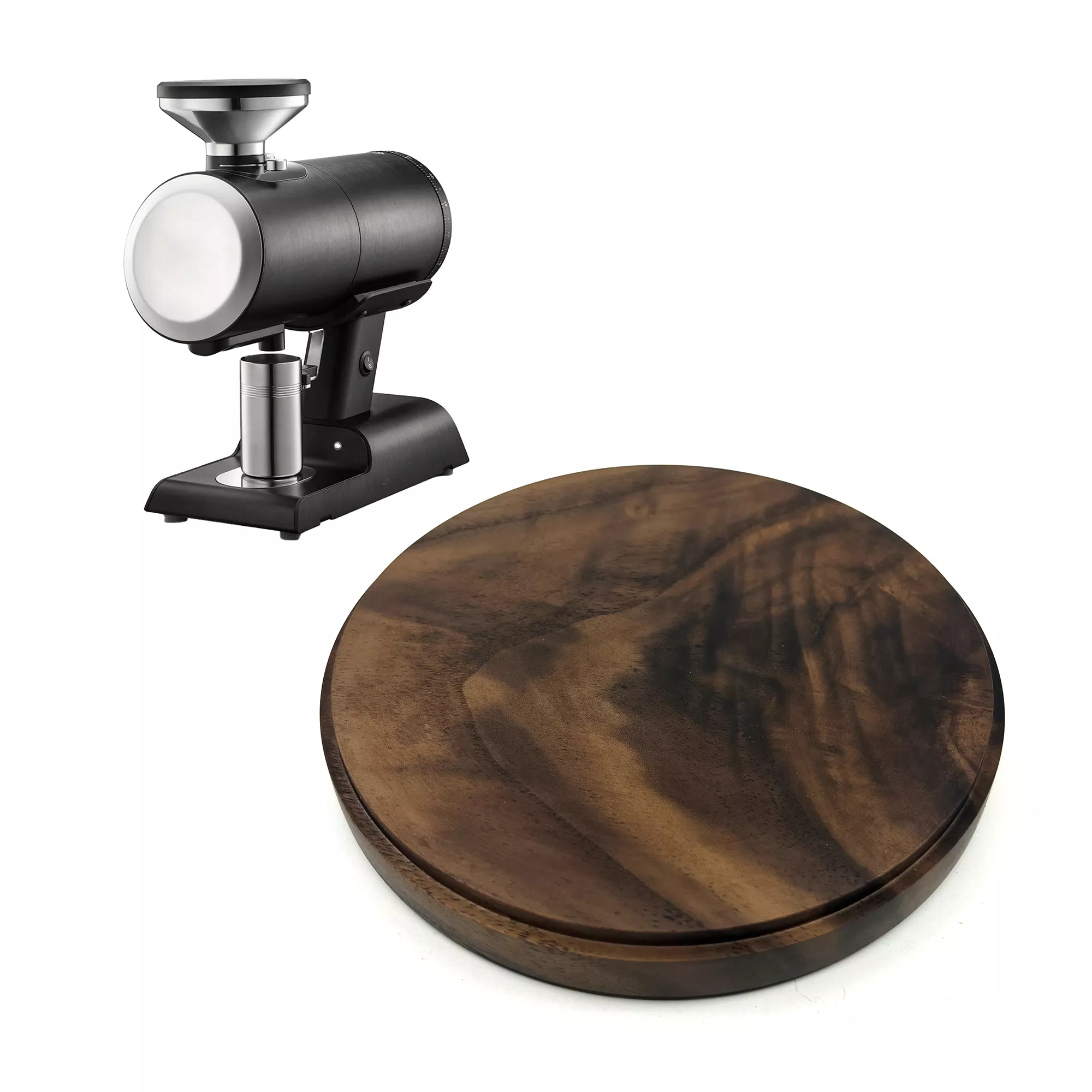 Wood Lid Upgrade for Mazzer Philos Grinder