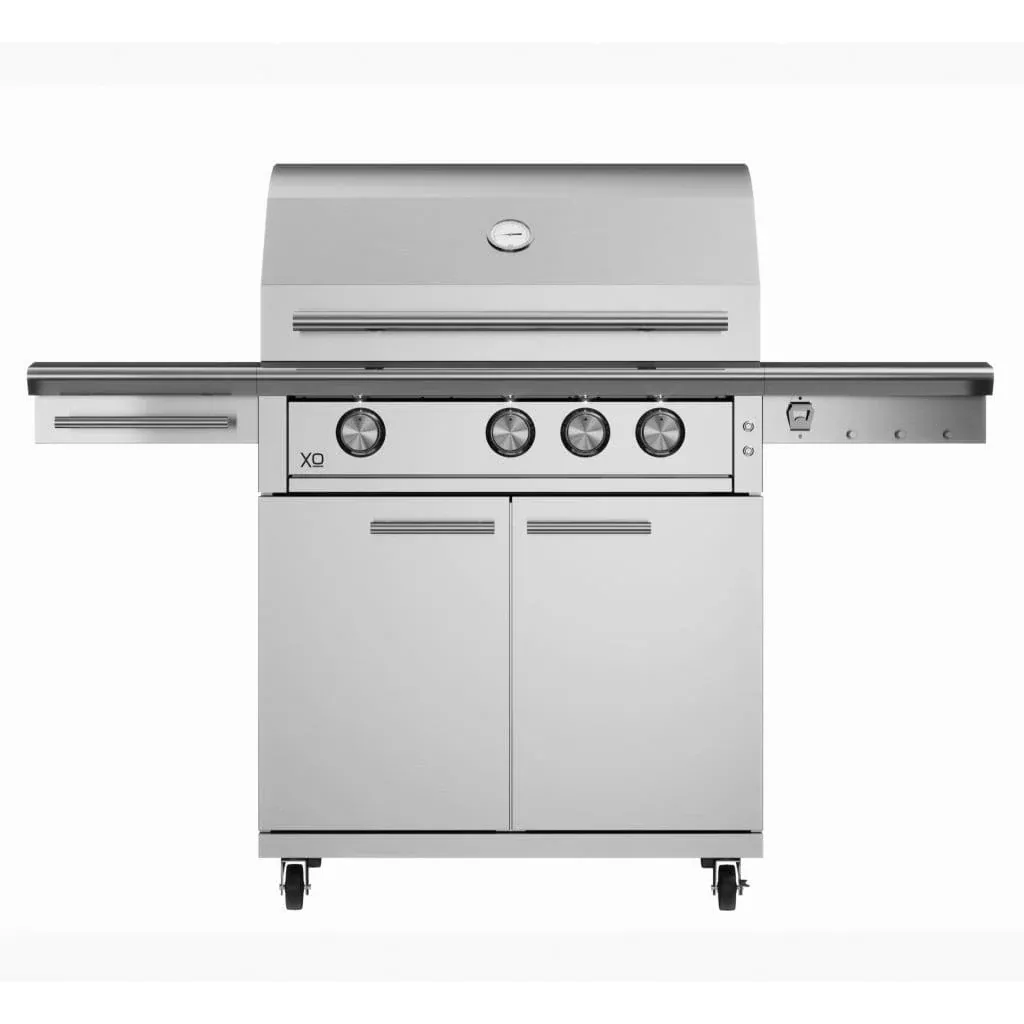 XO 32 Inch Performance XLT2 Freestanding Gas Grill on Cart
