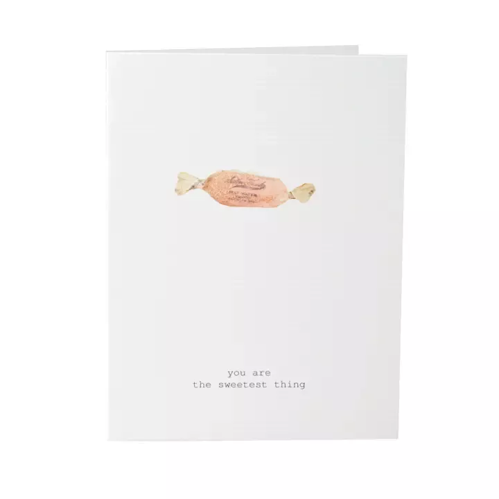 You Are The Sweetest Thing Glitter Greeting Card – 3.5" x 5"