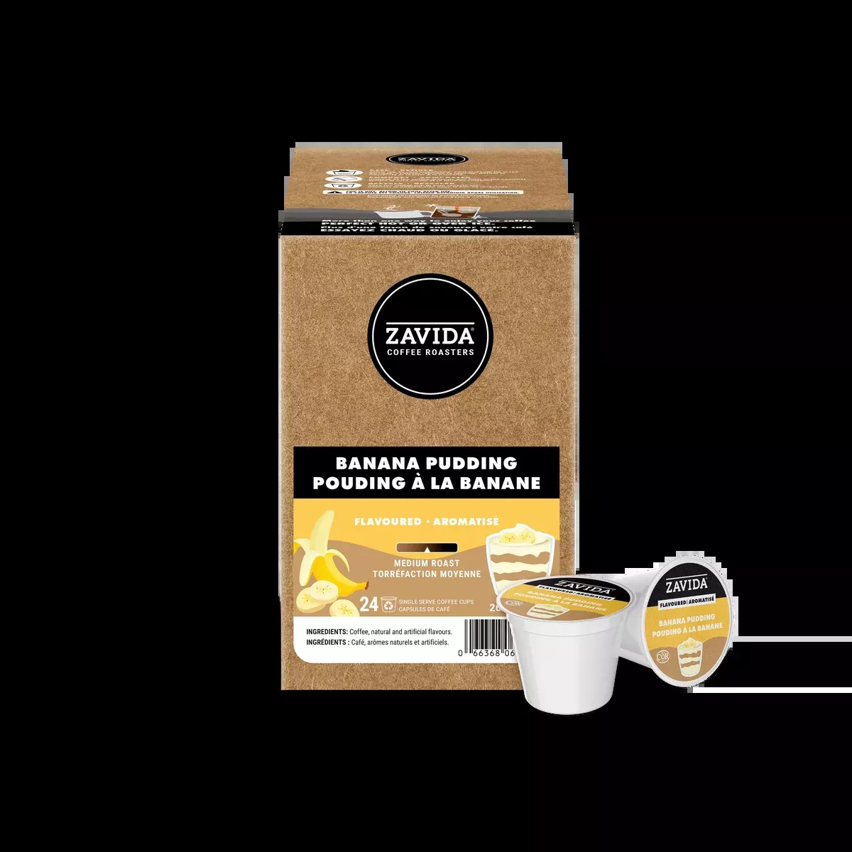 Zavida - Banana Pudding 24 Pack