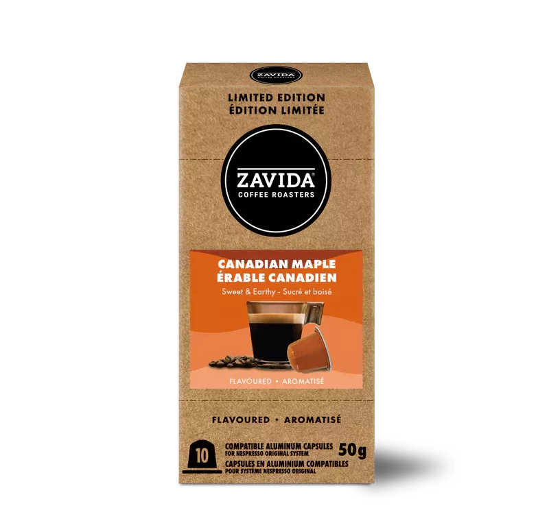 Zavida - Canadian Maple Nespresso Compatible 10 Pack