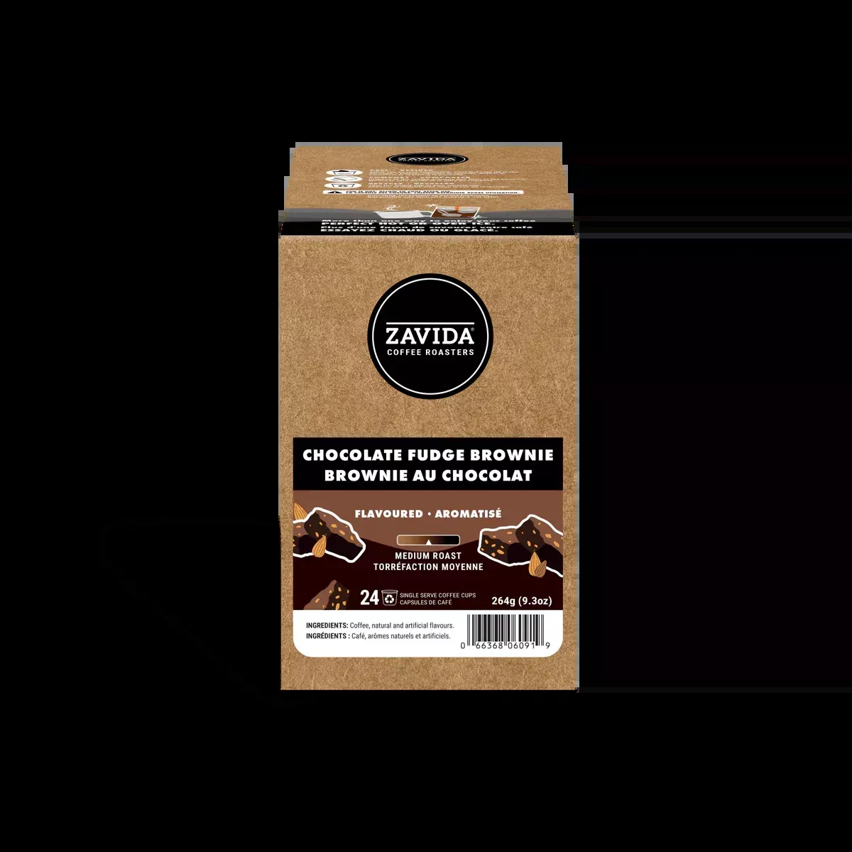Zavida - Chocolate Fudge Brownie 24 Pack