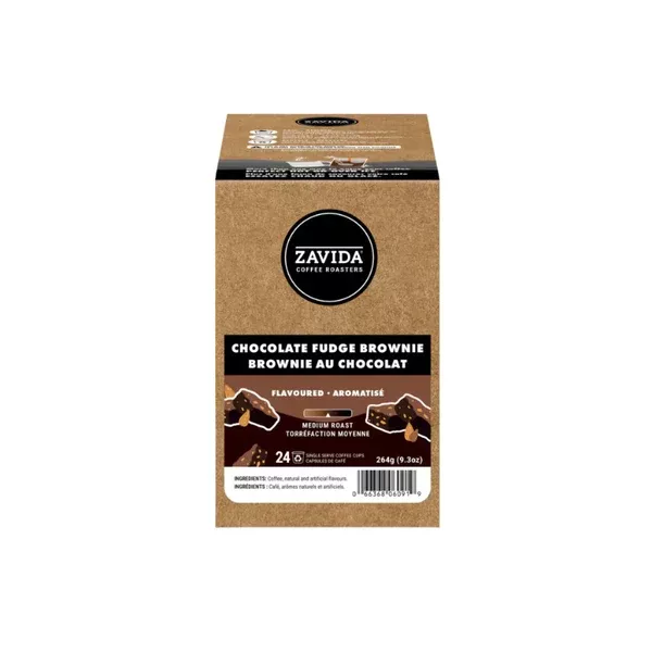 ZAVIDA CHOCOLATE FUDGE BROWNIE ..KCUP