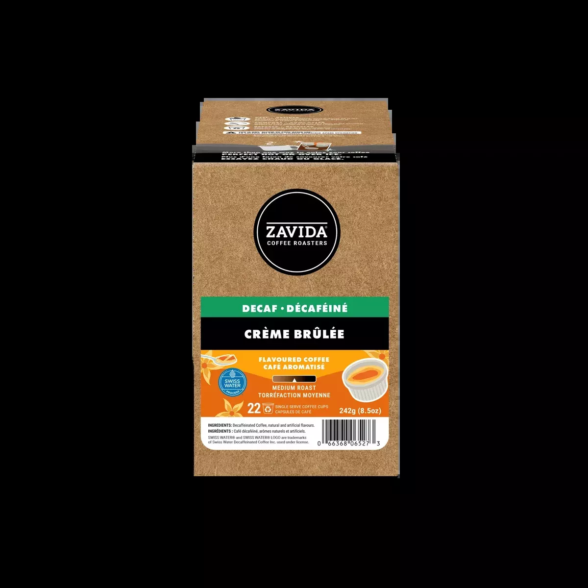 Zavida - Crème Brûlée Decaf 22 Pack