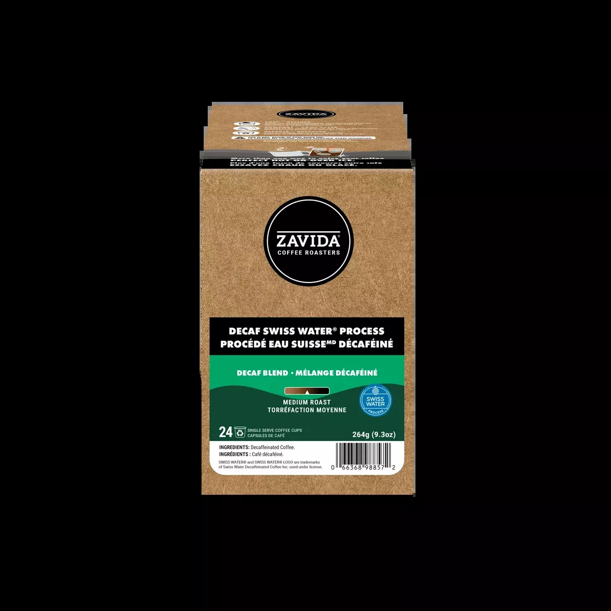 Zavida - Decaf Colombian Swiss Water Process 24 Pack
