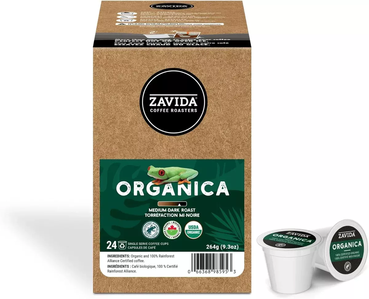 Zavida - Organica Dark Roast 24 Pack