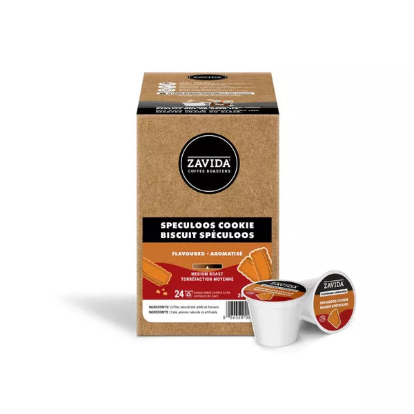 Zavida Z Cups Speculoos Cookie Coffee 24 CT