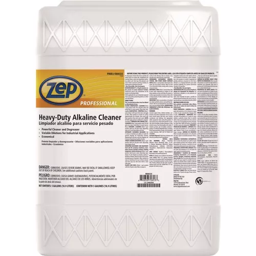 Zep Professional 1041569 5 Gallon Heavy-Duty Alkaline Cleaner