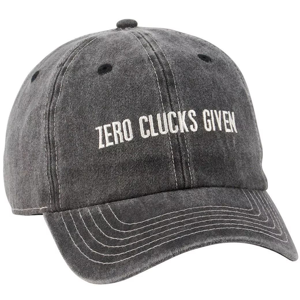 Zero Clucks Given Ball Cap