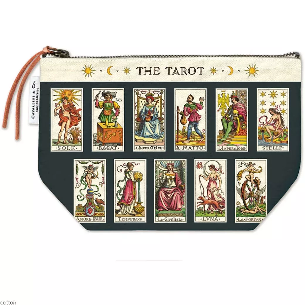 Zippered Pouch The Tarot